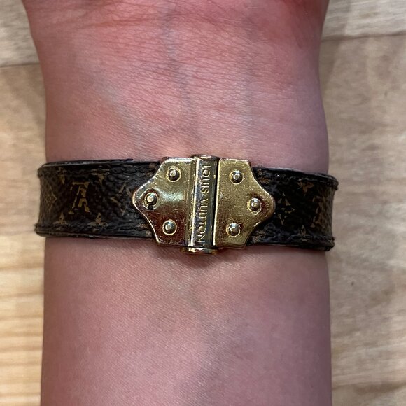 LOUIS VUITTON Women’s Spirit Bracelet Brown — Authentic & Gently Used - Picture 4 of 5